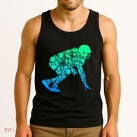 Football Lineman American Football Tank Top thumb 3