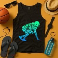 Football Lineman American Football Tank Top thumb 4