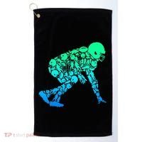 Football Lineman American Football Golf Towel thumb 0