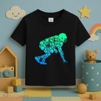 Football Lineman American Football Toddler T-Shirt thumb 3