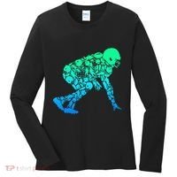 Football Lineman American Football Women's Long Sleeve Shirt thumb 0