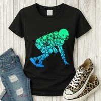 Football Lineman American Football Women's T-Shirt thumb 3