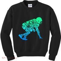 Football Lineman American Football Kids Sweatshirt thumb 0