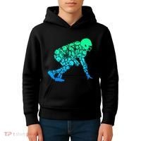 Football Lineman American Football Kids Hoodie thumb 4