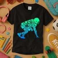Football Lineman American Football Kids T-Shirt thumb 3