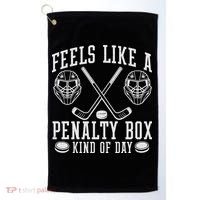 Feels Like A Penalty Box Kind Of Day Golf Towel thumb 0