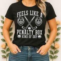 Feels Like A Penalty Box Kind Of Day Women's T-Shirt thumb 2