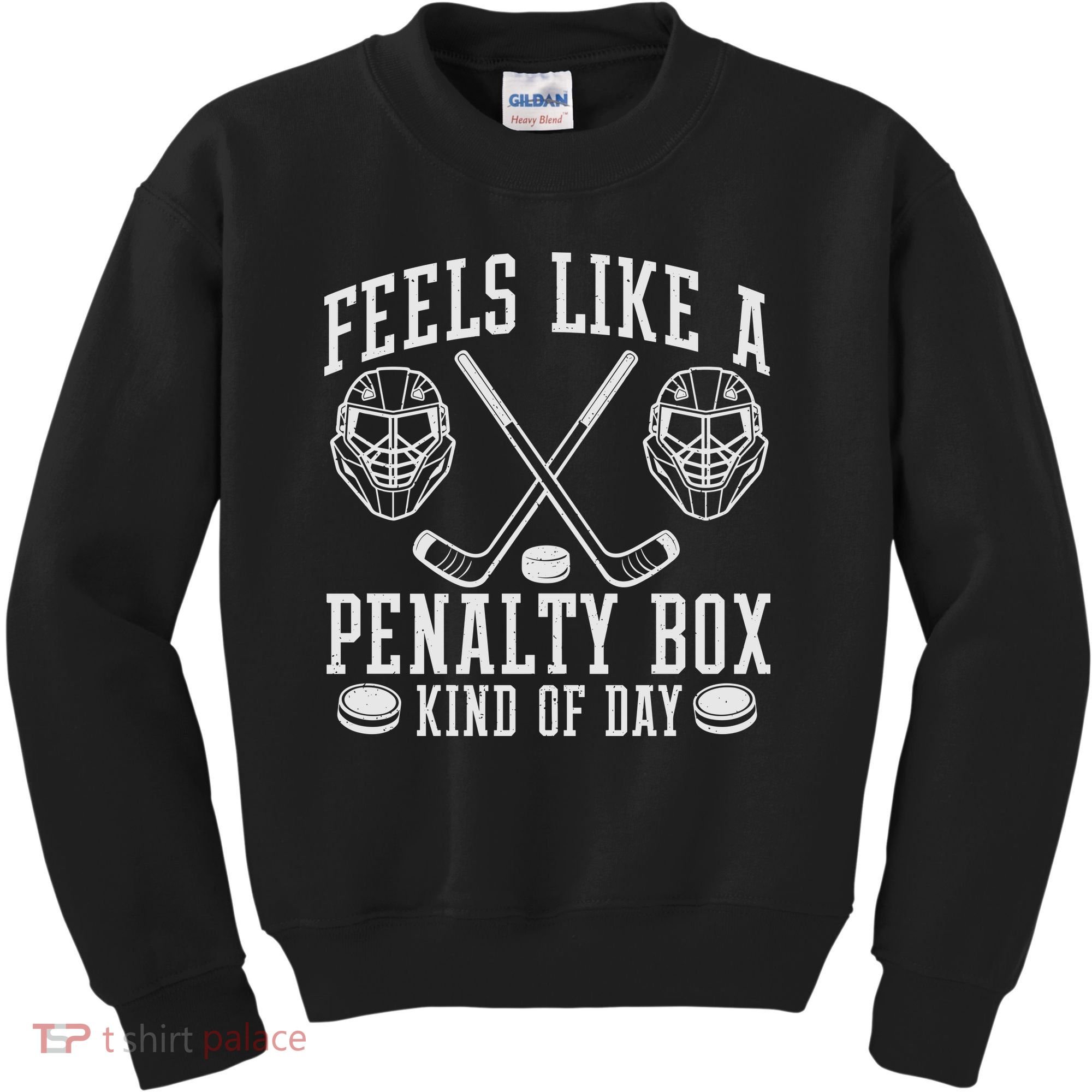 Feels Like A Penalty Box Kind Of Day Kids Sweatshirt