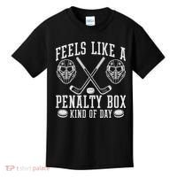 Feels Like A Penalty Box Kind Of Day Kids T-Shirt thumb 0