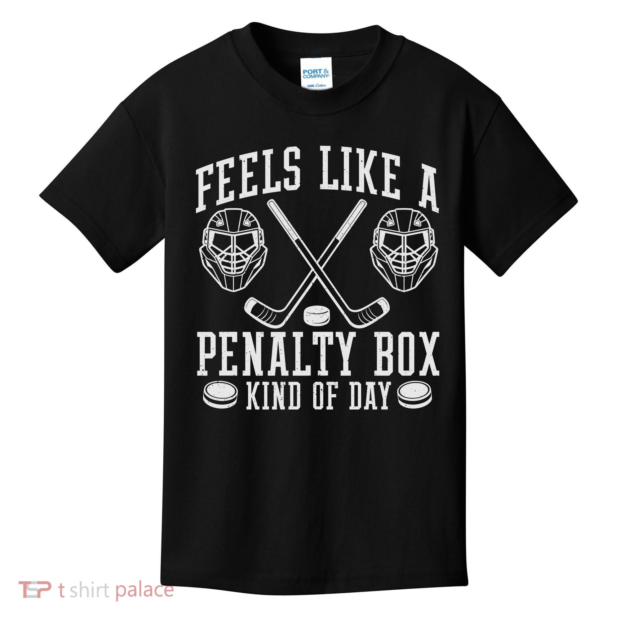 Feels Like A Penalty Box Kind Of Day Kids T-Shirt