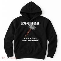 Fa-Thor Like A Dad Just Mightier Hoodie thumb 0