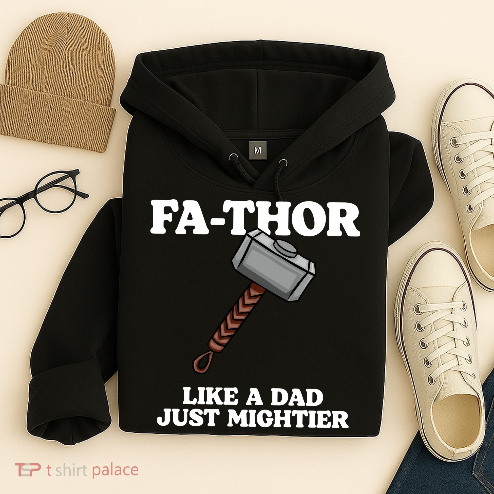 Fa-Thor Like A Dad Just Mightier Hoodie