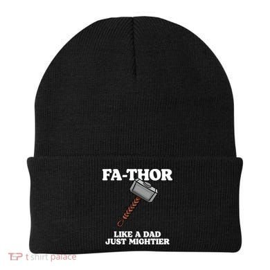 Fa-Thor Like A Dad Just Mightier Beanie