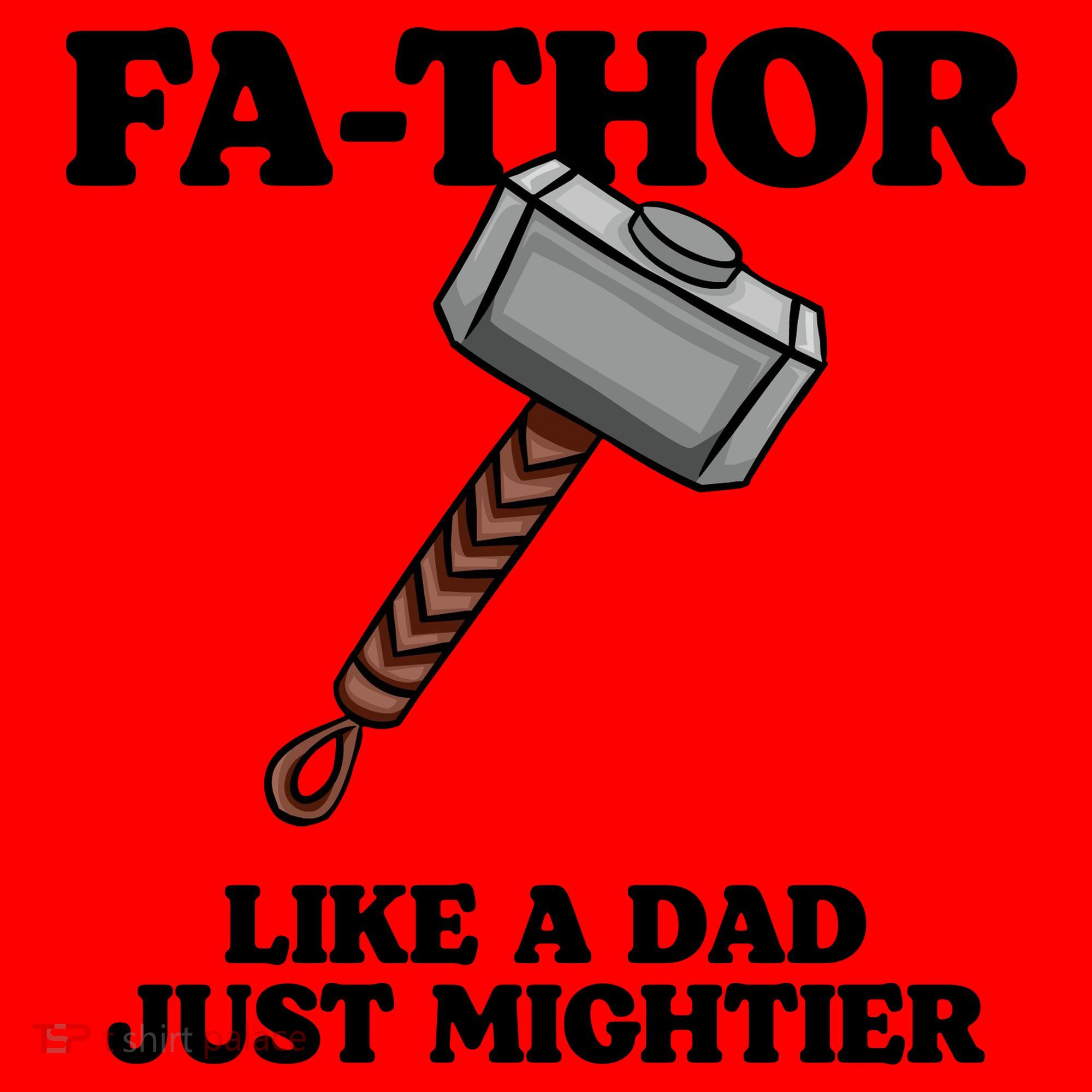 Fa-Thor Like A Dad Just Mightier Santa Hat