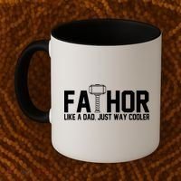 Fathor Like A Dad Just Way Cooler Father's Day Coffee Mug thumb 2
