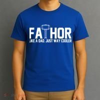 Fathor Like A Dad Just Way Cooler Father's Day T-Shirt thumb 3