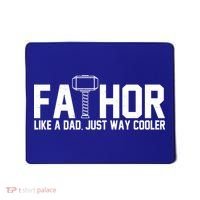 Fathor Like A Dad Just Way Cooler Father's Day Mousepad thumb 0