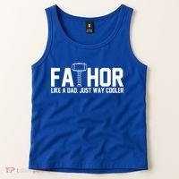 Fathor Like A Dad Just Way Cooler Father's Day Tank Top thumb 2