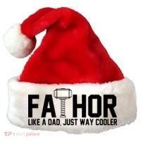 Fathor Like A Dad Just Way Cooler Father's Day Santa Hat thumb 0