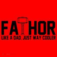 Fathor Like A Dad Just Way Cooler Father's Day Santa Hat thumb 1