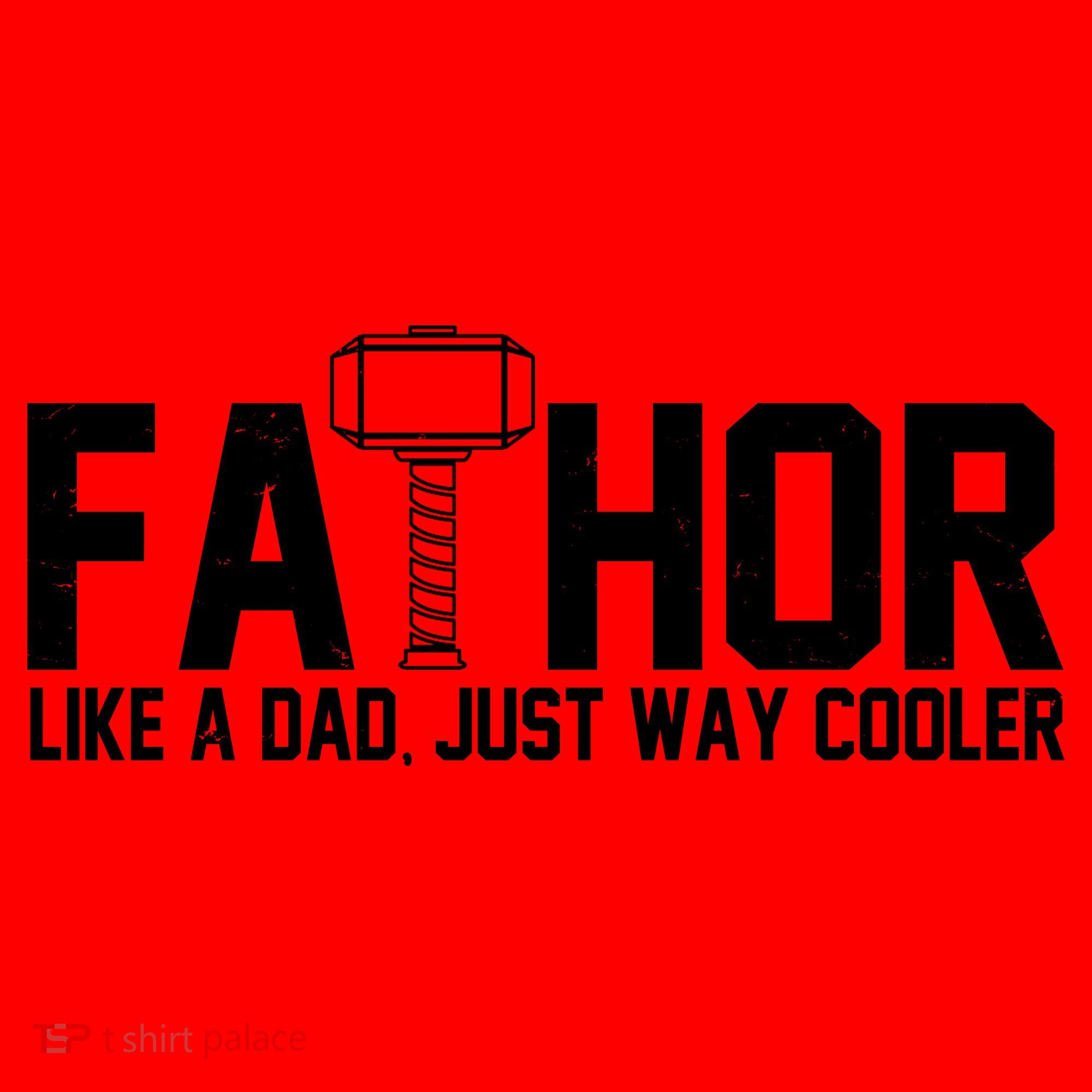 Fathor Like A Dad Just Way Cooler Father's Day Santa Hat
