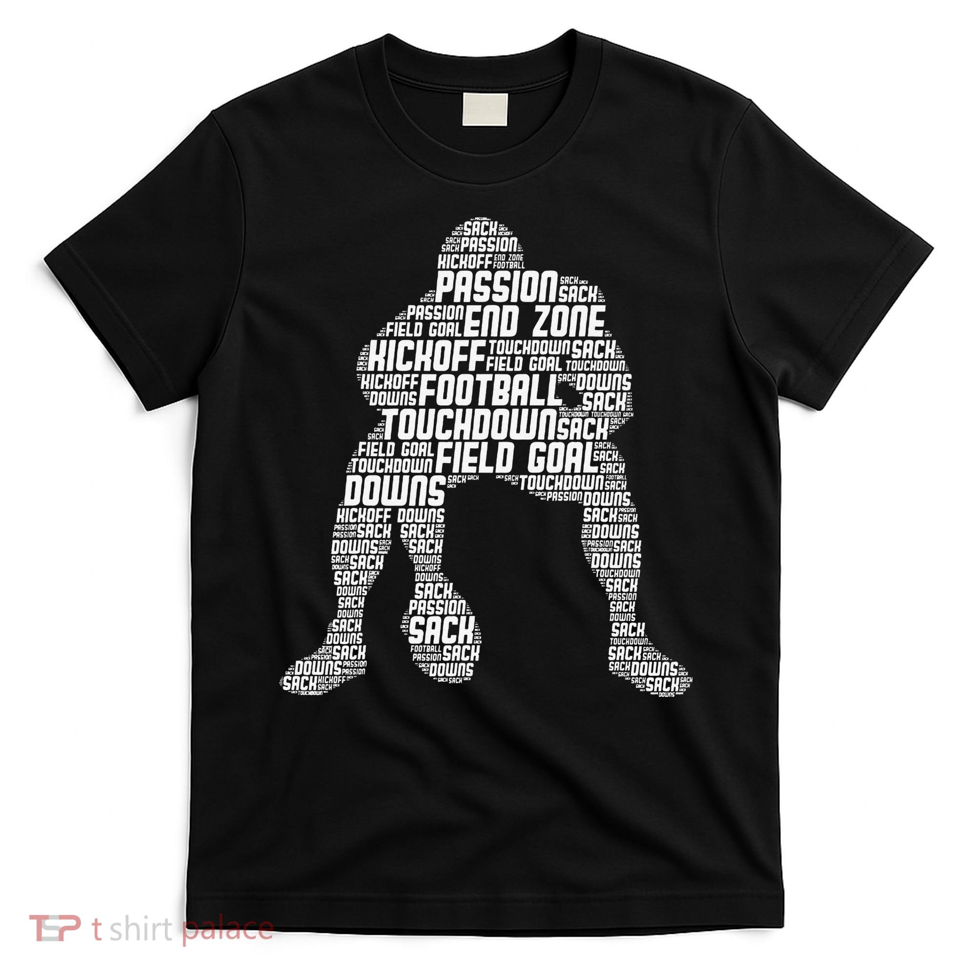 Football Lineman American Football T-Shirt