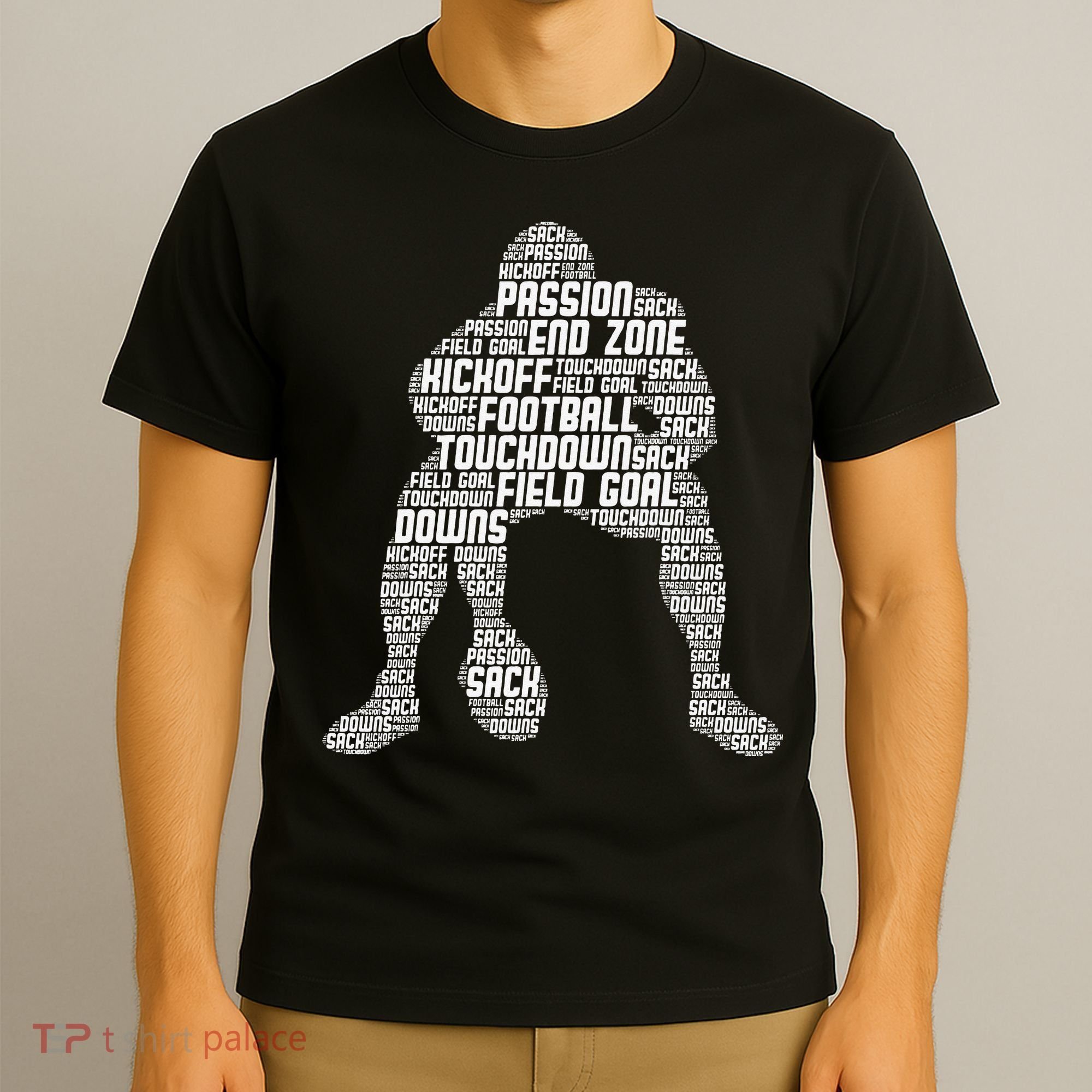 Football Lineman American Football T-Shirt