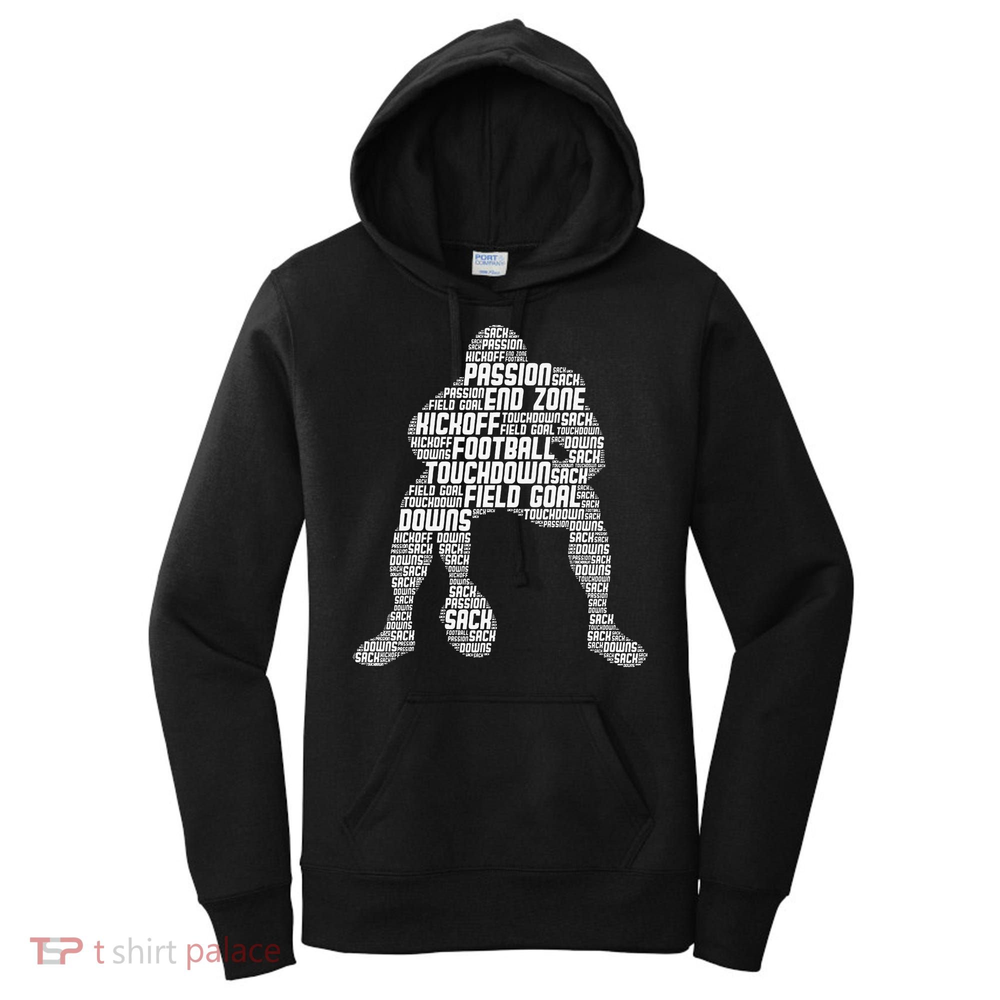Football Lineman American Football Women's Hoodie