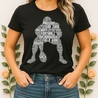 Football Lineman American Football Women's T-Shirt thumb 2