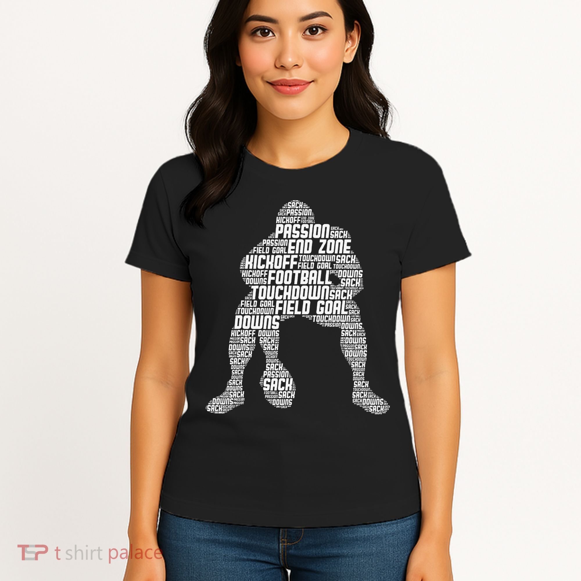 Football Lineman American Football Women's T-Shirt