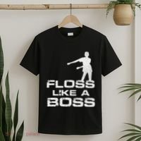 Floss Like A Boss Funny Dance Distress T-Shirt thumb 2