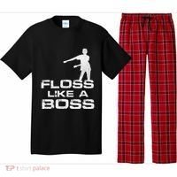 Floss Like A Boss Funny Dance Distress Pajama Set thumb 0