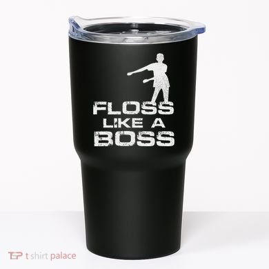 Floss Like A Boss Funny Dance Distress Tumbler