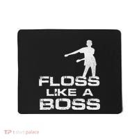 Floss Like A Boss Funny Dance Distress Mousepad thumb 0