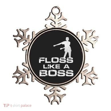 Floss Like A Boss Funny Dance Distress Ornament