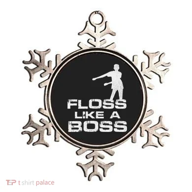Floss Like A Boss Funny Dance Distress Ornament
