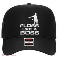 Floss Like A Boss Funny Dance Distress Hat thumb 0