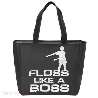 Floss Like A Boss Funny Dance Distress Bag