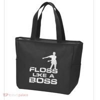 Floss Like A Boss Funny Dance Distress Tote Bag thumb 3