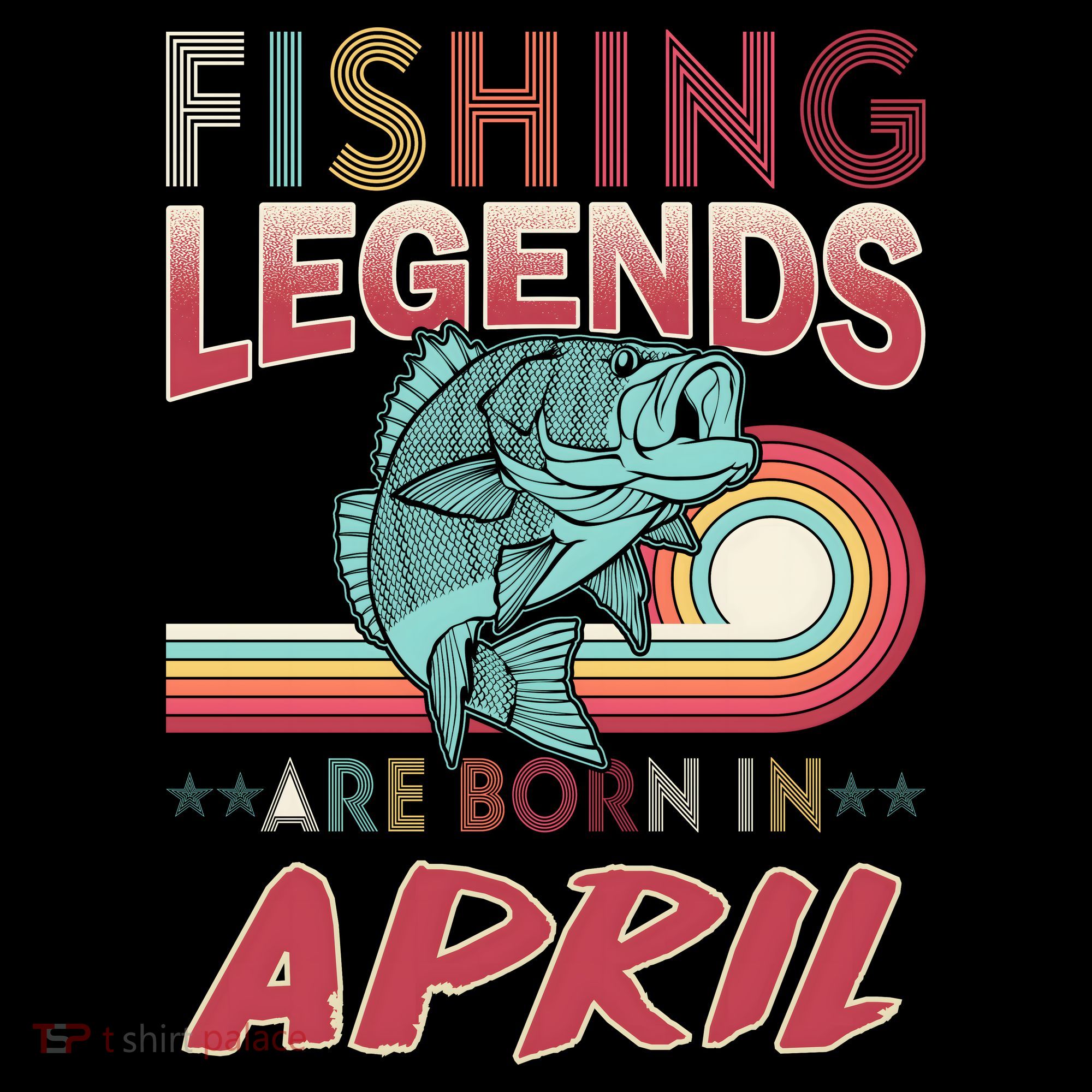 Fishing Legends Are Born In April Coffee Mug