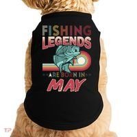 Fishing Legends Are Born In May Doggie Tank thumb 0