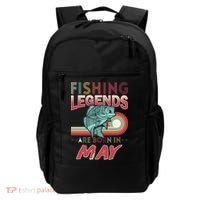 Fishing Legends Are Born In May Backpack thumb 0