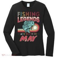 Fishing Legends Are Born In May Women's Long Sleeve Shirt thumb 0