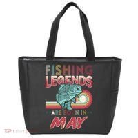 Fishing Legends Are Born In May Tote Bag thumb 0