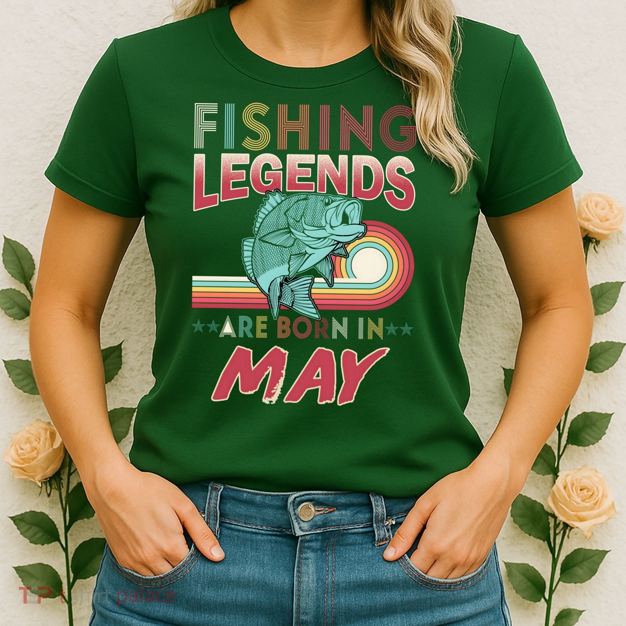 Fishing Legends Are Born In May Women's T-Shirt