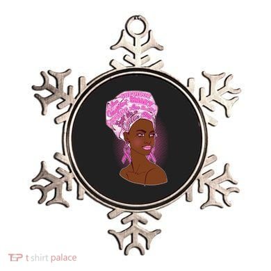 Fight Like A Queen Breast Cancer Awareness Ornament