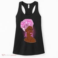 Fight Like A Queen Breast Cancer Awareness Women's Tank Top thumb 0