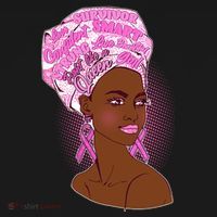 Fight Like A Queen Breast Cancer Awareness Visor thumb 3