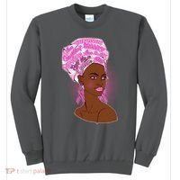 Fight Like A Queen Breast Cancer Awareness Sweatshirt thumb 0