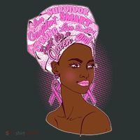 Fight Like A Queen Breast Cancer Awareness Coaster thumb 2